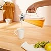 Borosilicate Glass Jug 1370ml - Compact Serving Solution | Ideal for Daily Use & Small Families | Oven & Fridge Safe | Sturdy No-Slip Handle | Timeless Transparent Design