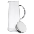 Borosilicate Glass Jug 1370ml - Compact Serving Solution | Ideal for Daily Use & Small Families | Oven & Fridge Safe | Sturdy No-Slip Handle | Timeless Transparent Design